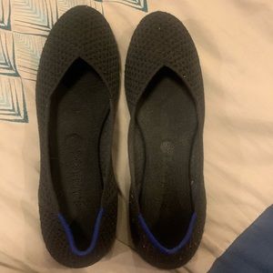 Size 11 Black “The Flat” Rothys